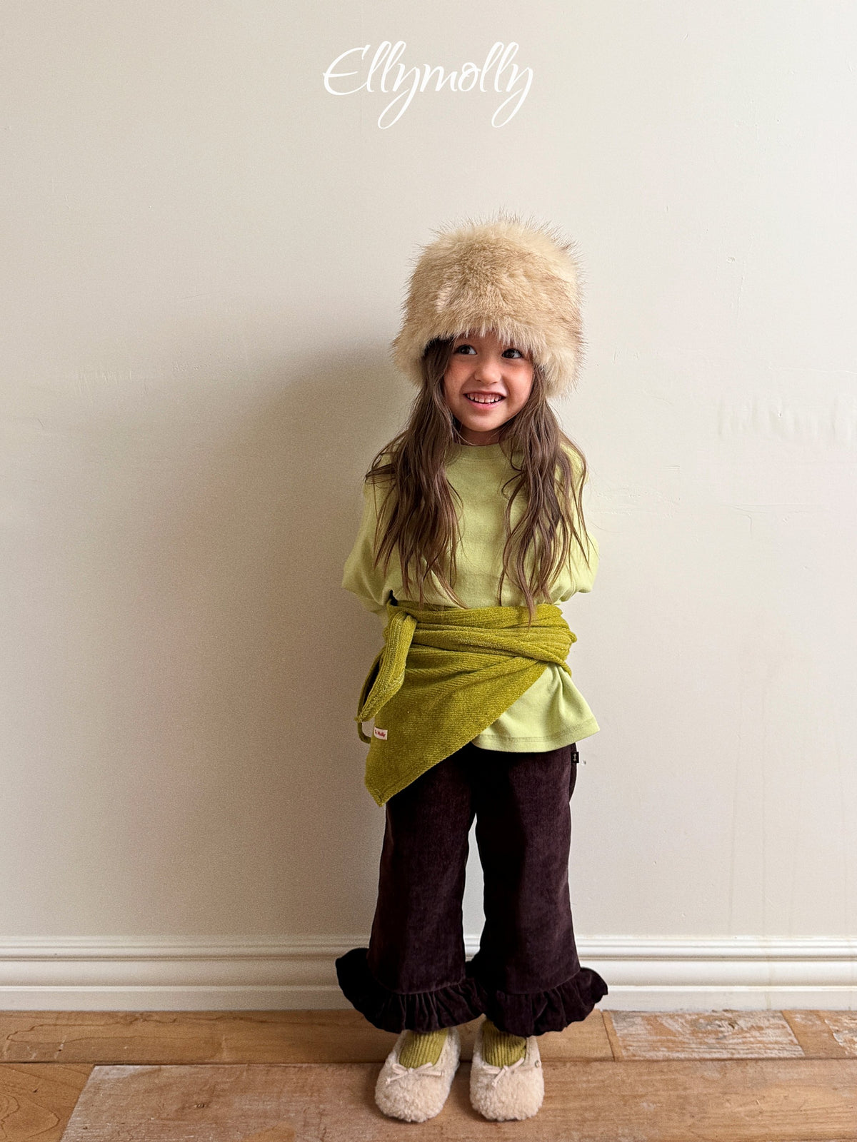 Elly Molly Holic Brushed Frill Pants