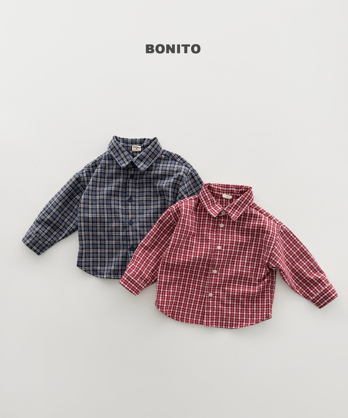 bonito 起毛 チェックシャツ