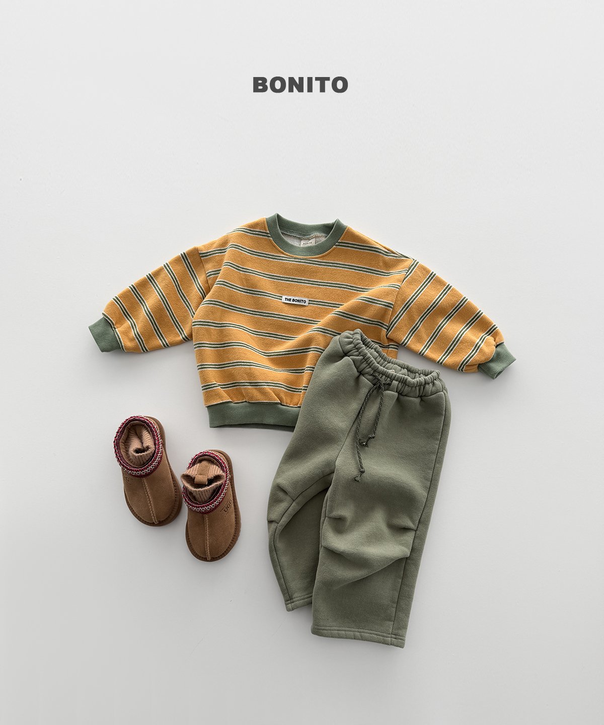 bonito モニカ ボーダースウェット