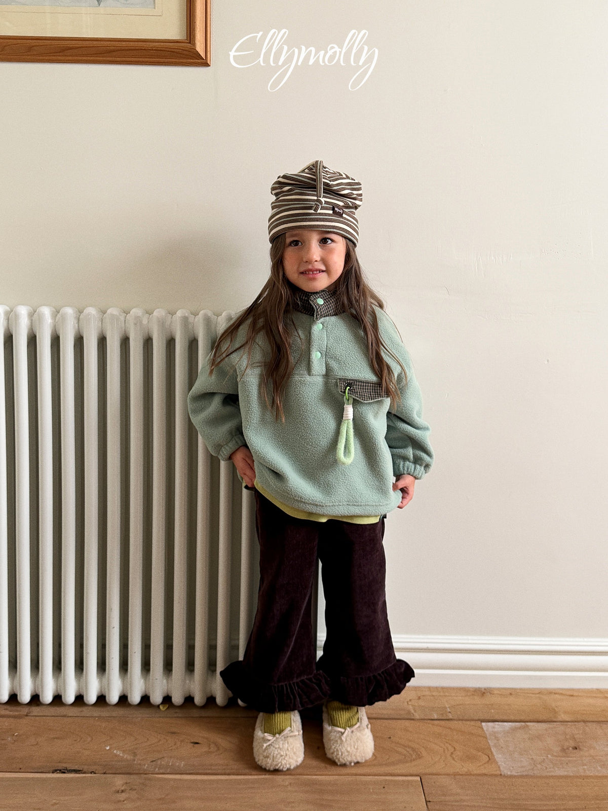 Elly Molly Holic Brushed Frill Pants