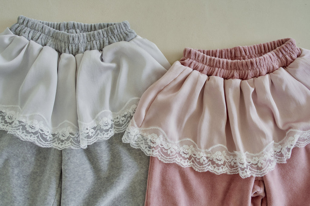 momoann Satin Jogger Pants