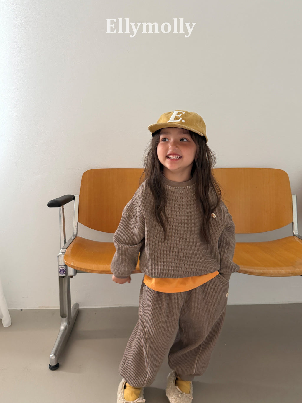 Elly Molly King Waffle Sweatshirt