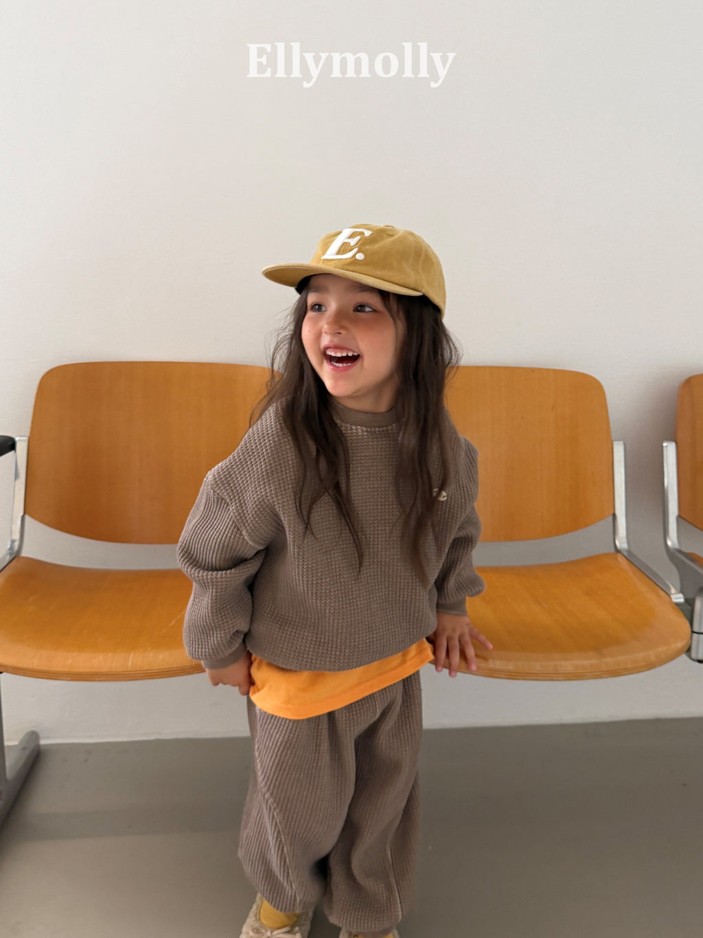 Elly Molly King Waffle Sweatshirt