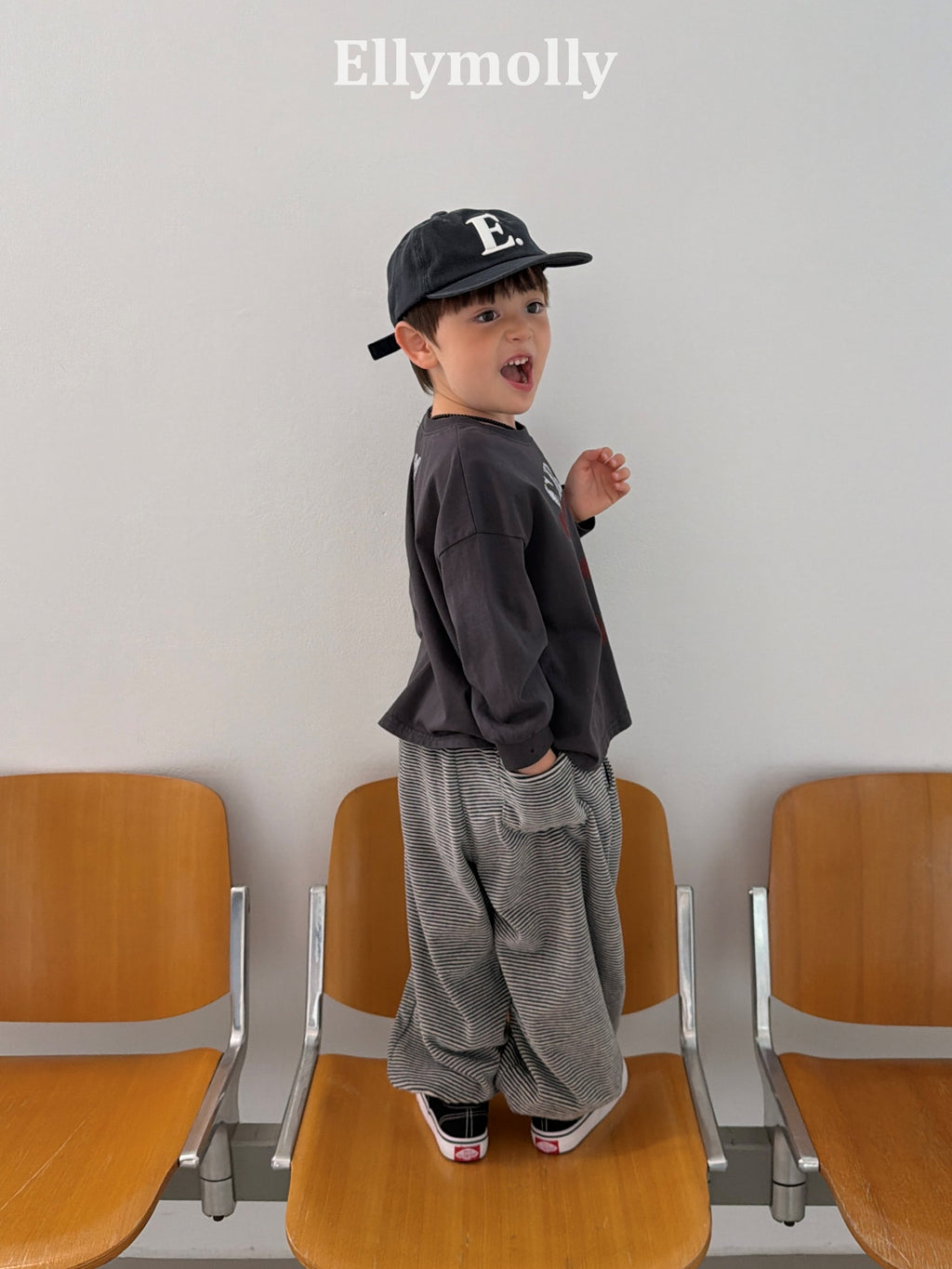 Elly Molly Bello Stripe Jogger Pants