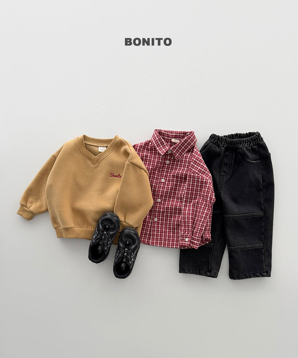 bonito Vネック スウェット