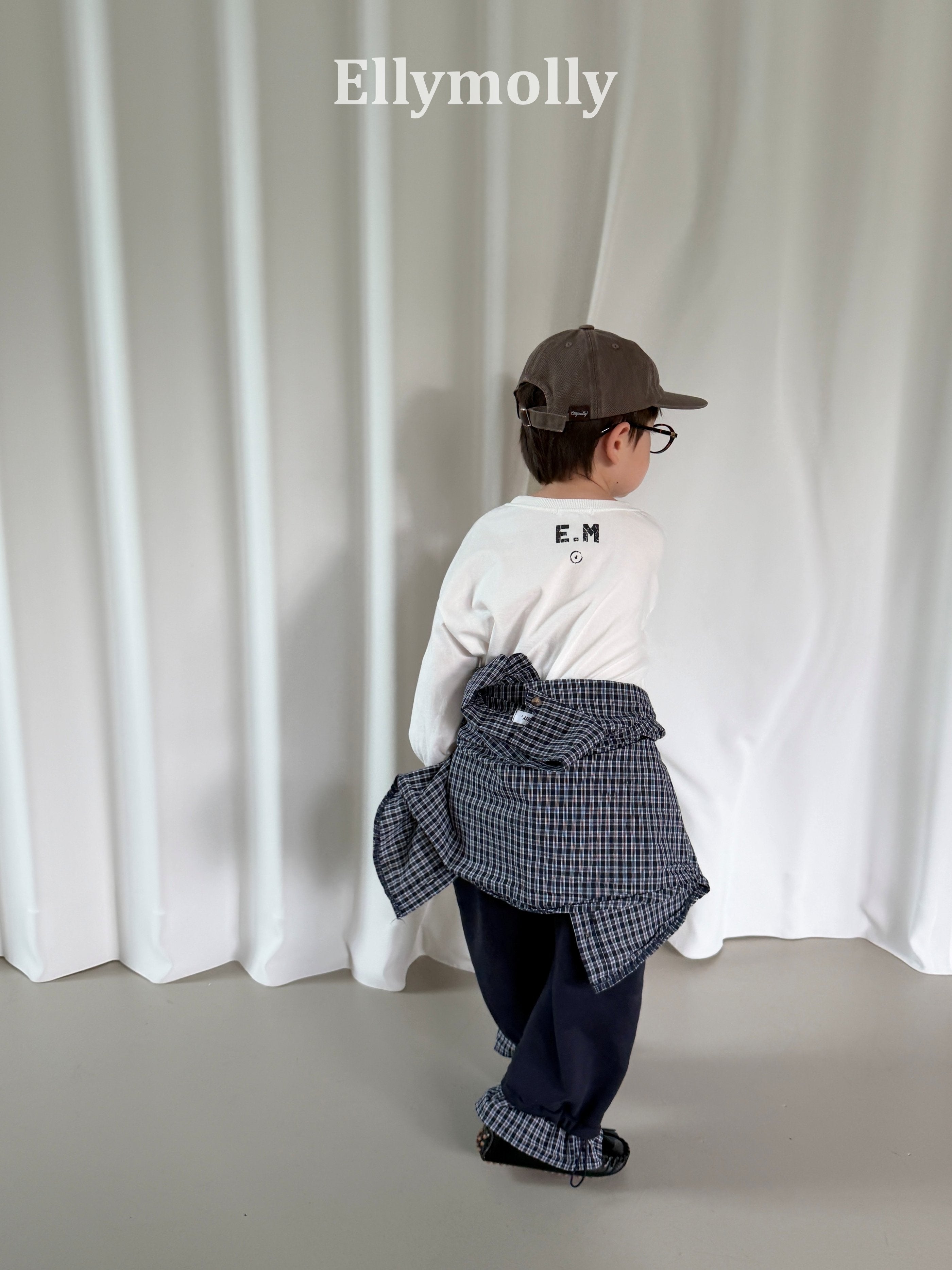 Elly Molly Maison Check Relaxed Pants
