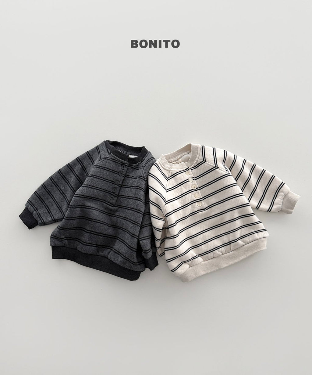 bonito ボーダー ヘンリーネック