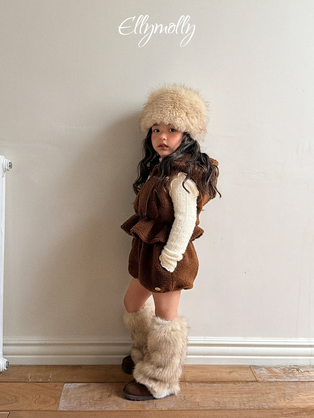 Elly Molly Coco Fur Warmer