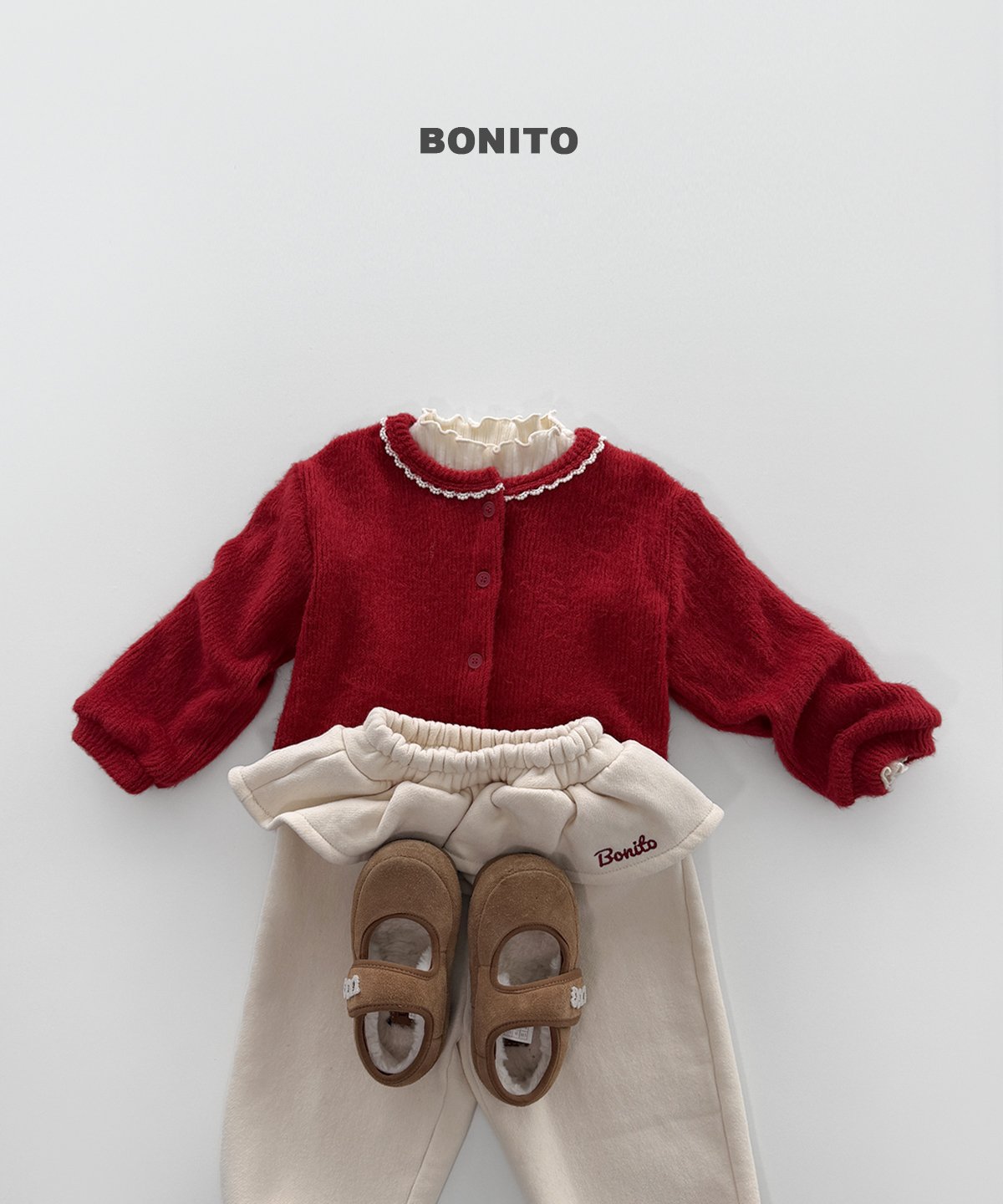 bonito シカゴ ニットカーディガン