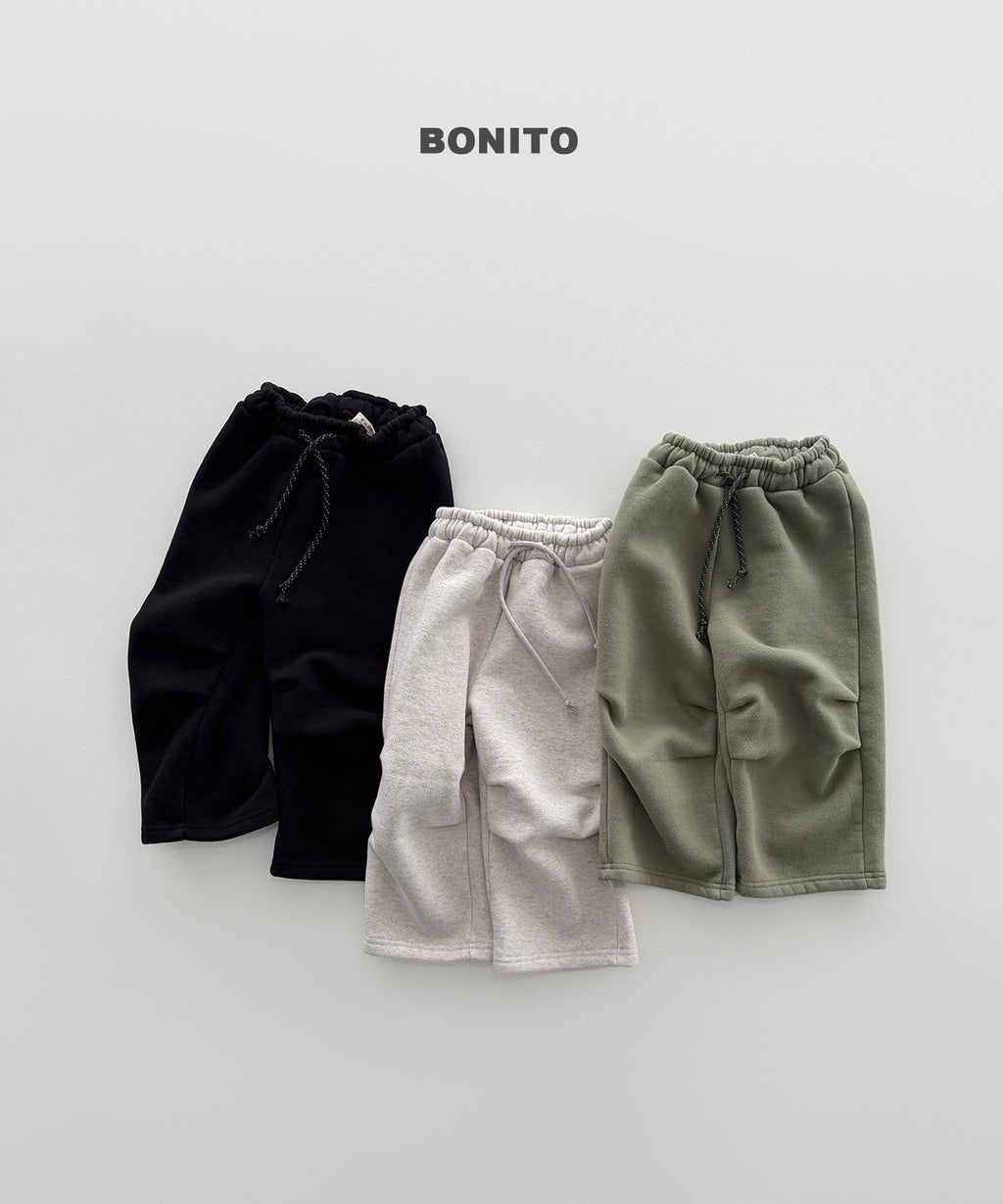 bonito ピンタック ストレートパンツ