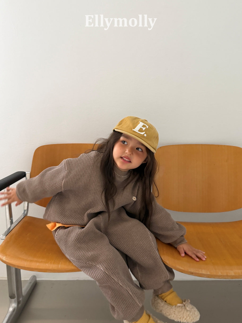 Elly Molly King Waffle Sweatshirt