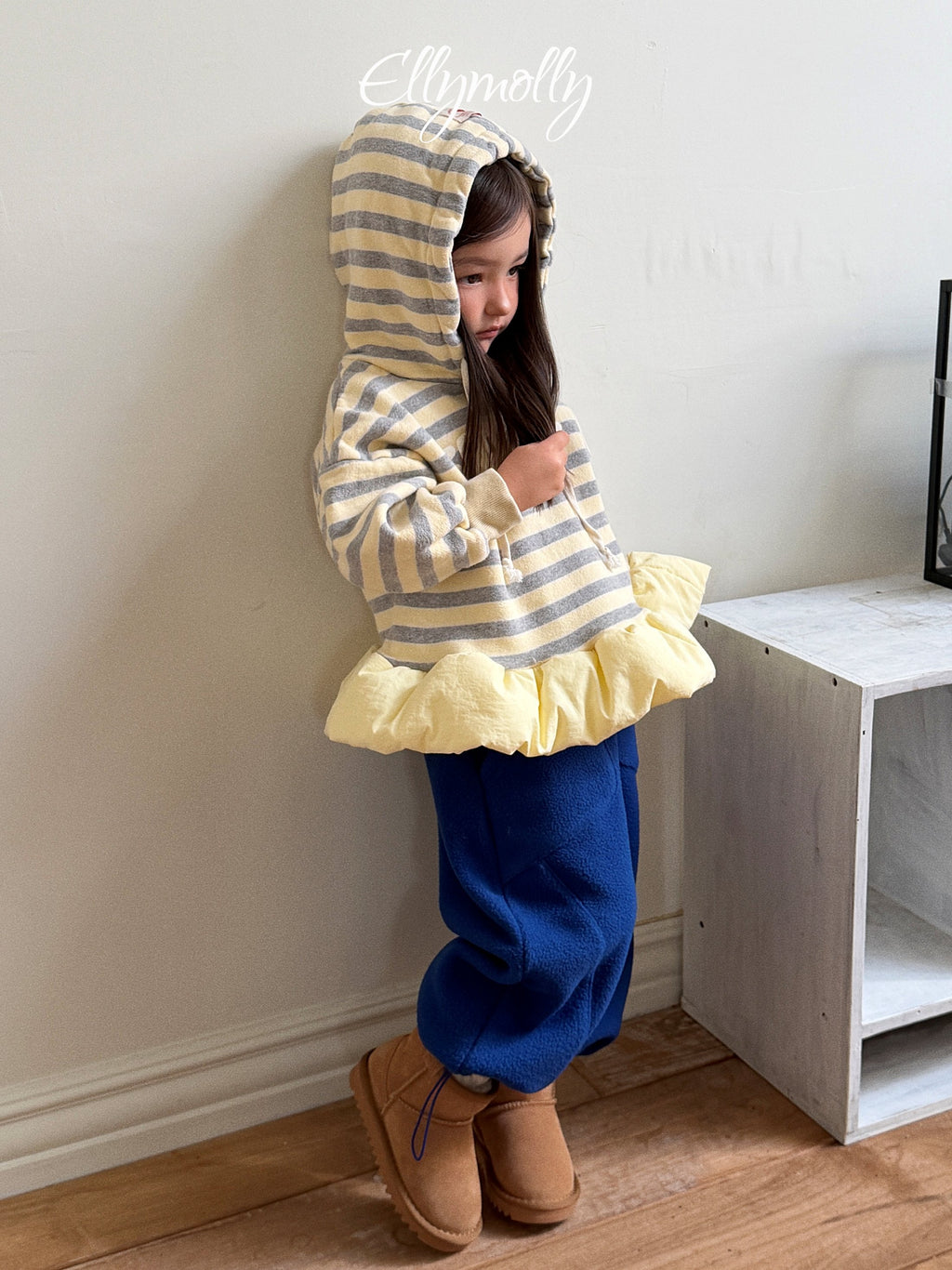 Elly Molly Bubble Mong Hood Sweatshirt