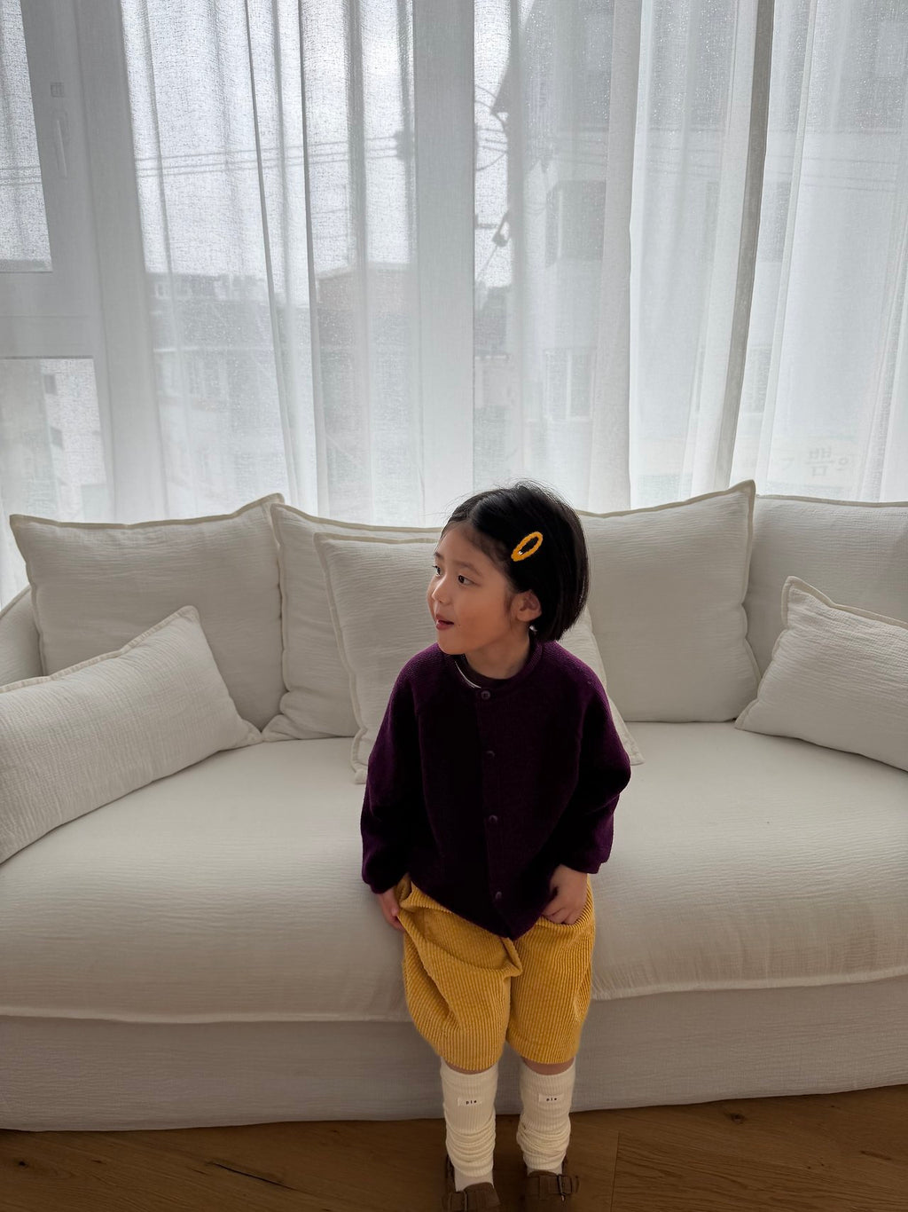 pie Embo Corduroy Bermuda