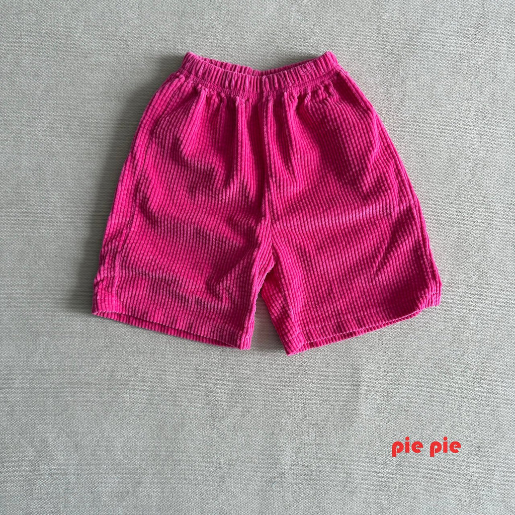 pie Embo Corduroy Bermuda