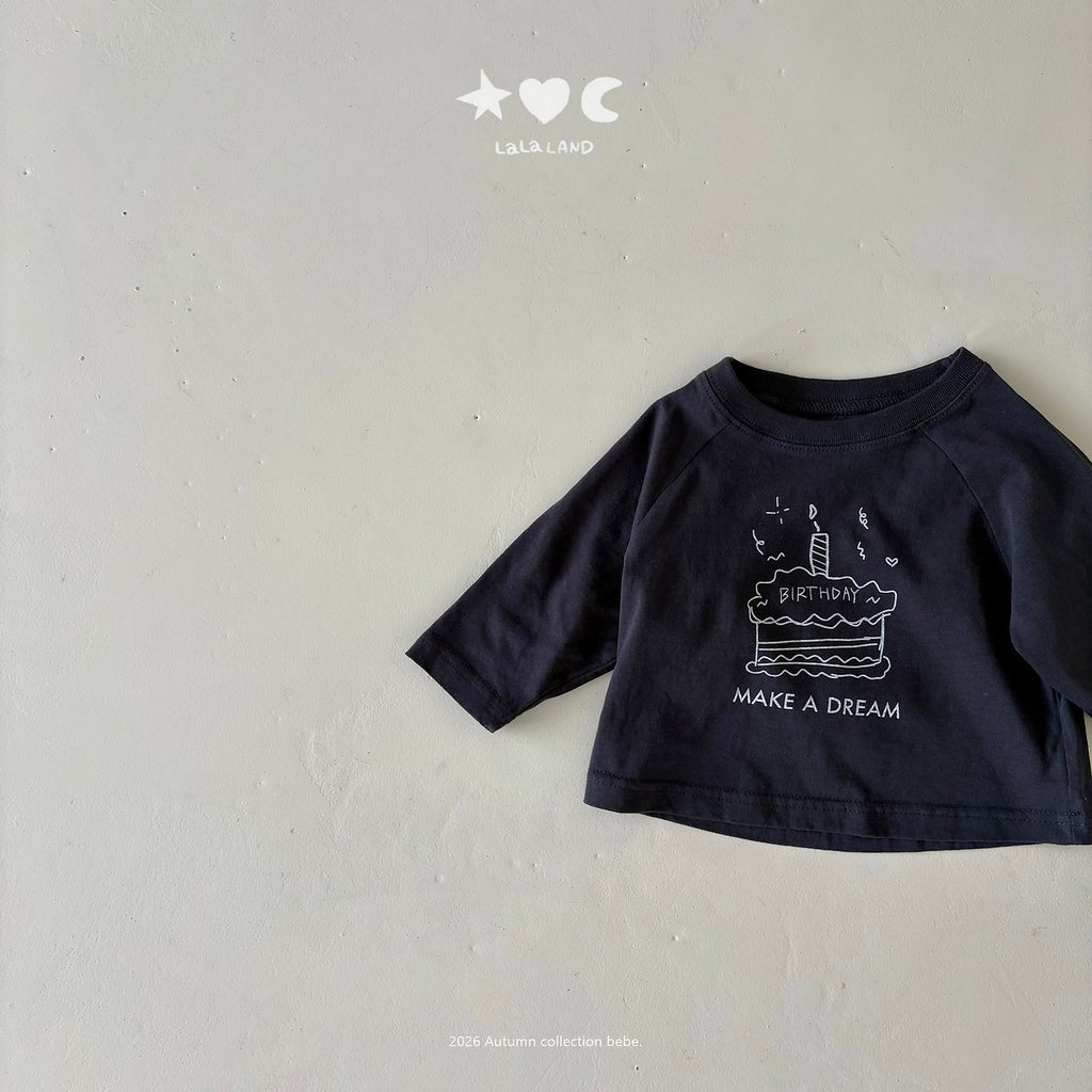 Lalaland Happy Raglan Tee