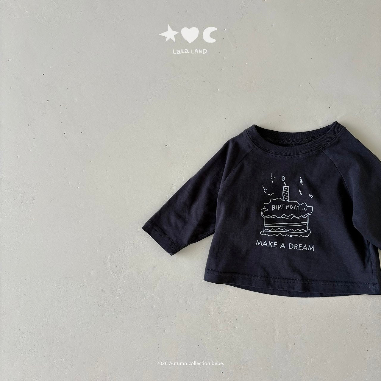 Lalaland Happy Raglan Tee