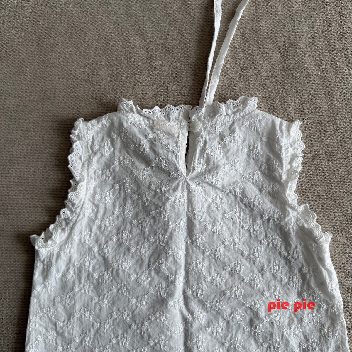 pie Olive Sleeveless One-piece