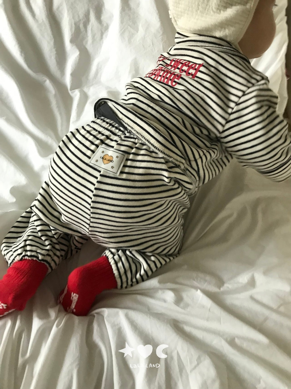 Lalaland Stripe Terry Pants