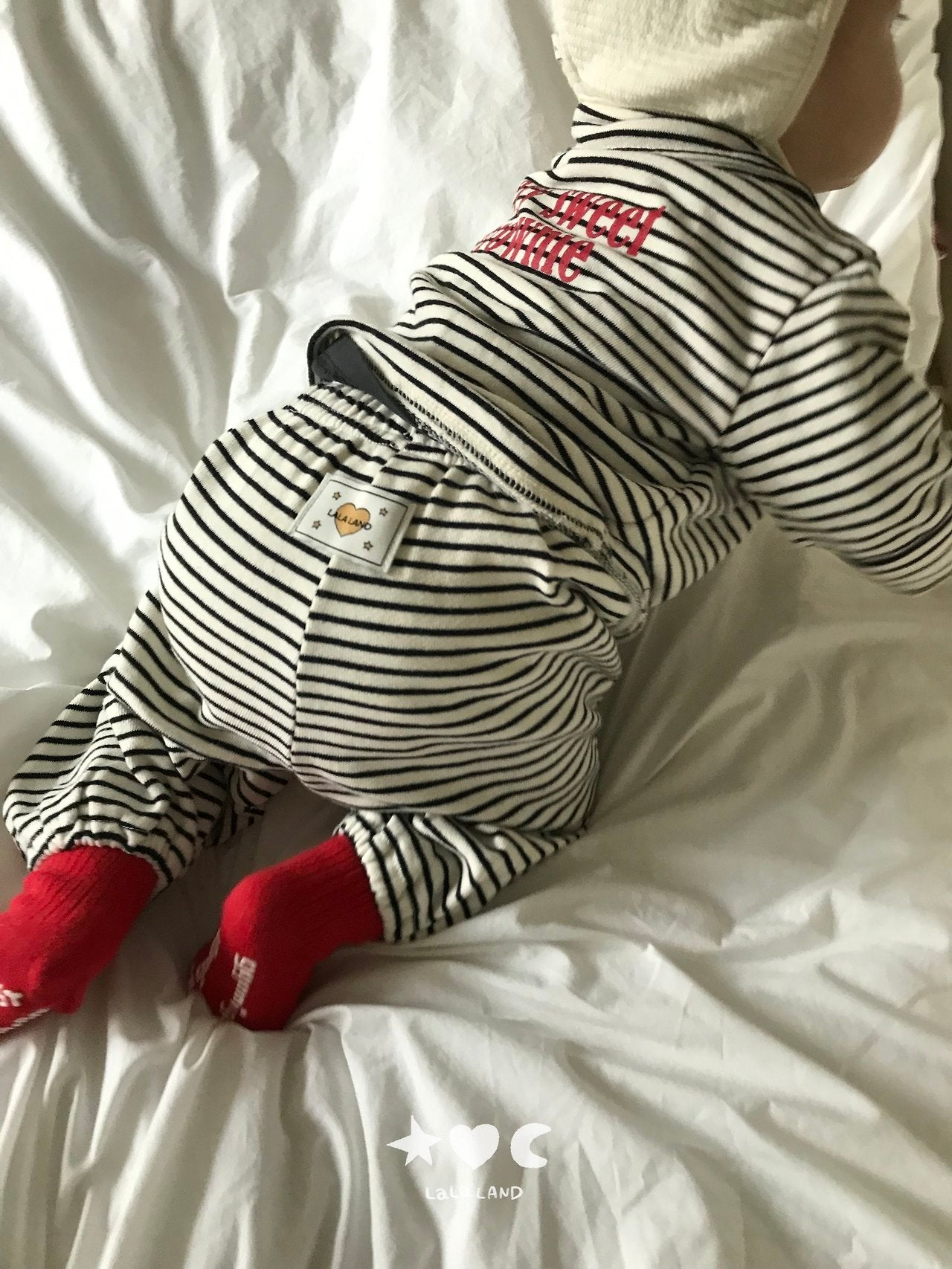 Lalaland Stripe Terry Pants