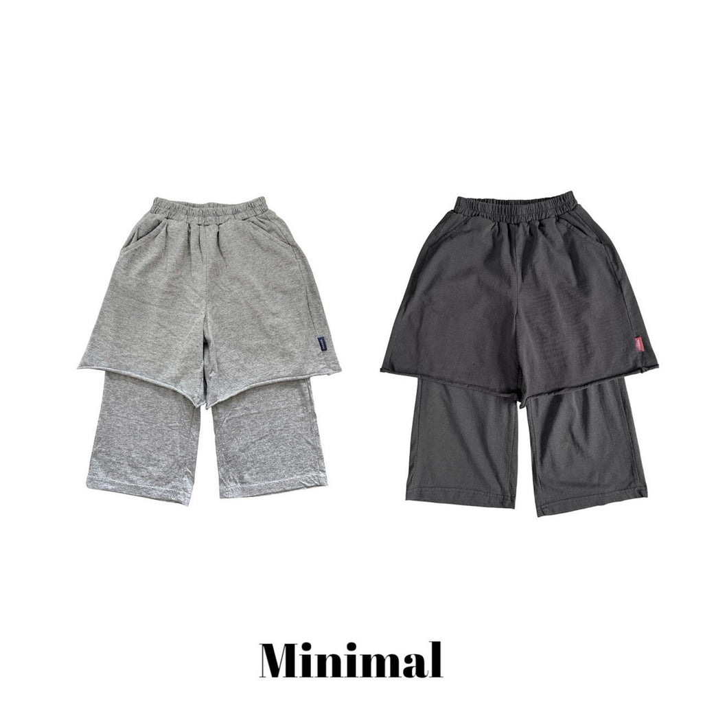 Minimal Rolling Layered Pants