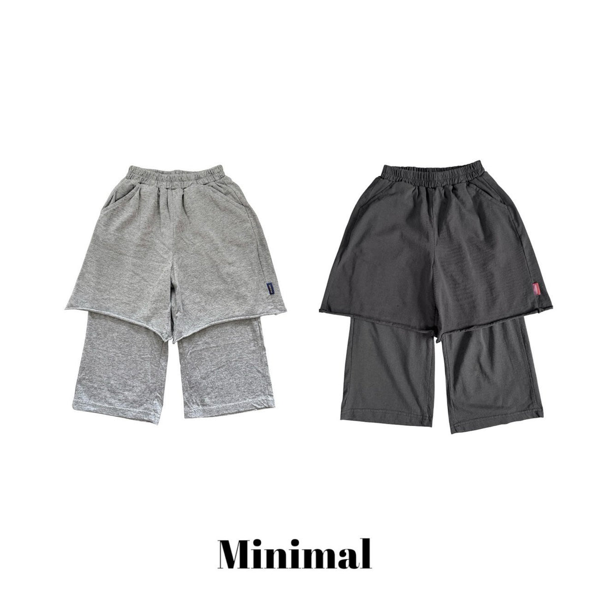 Minimal Rolling Layered Pants