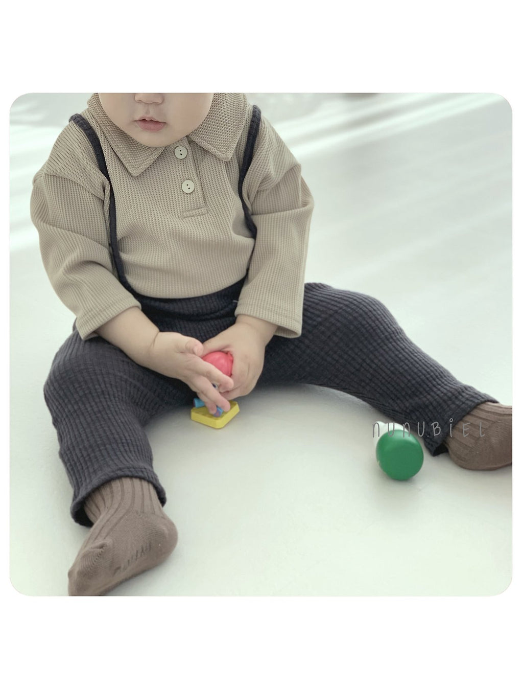 Nunu Biel Bebe Waffle Shirt 6