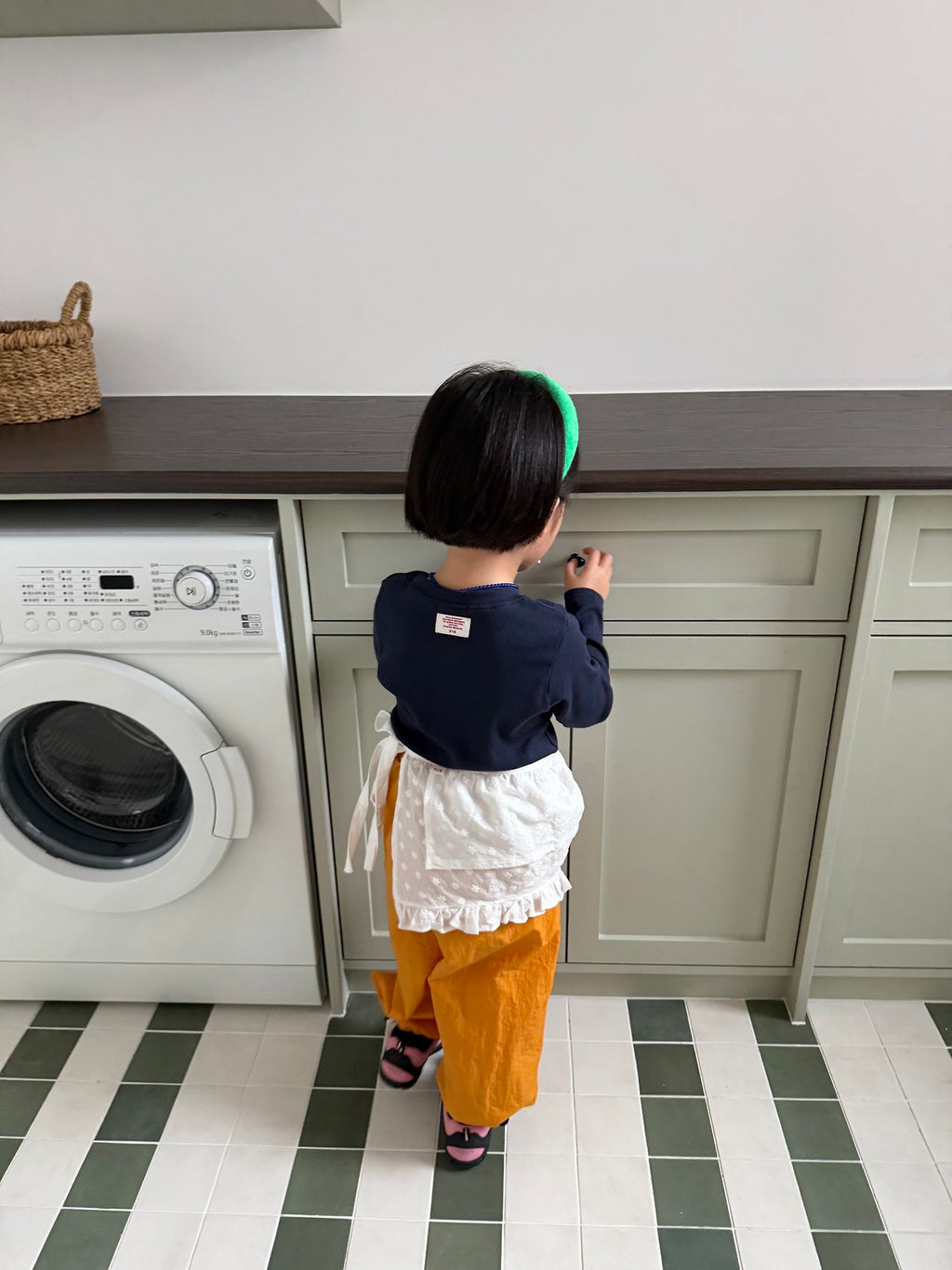 pie Baby Breath Apron Skirt