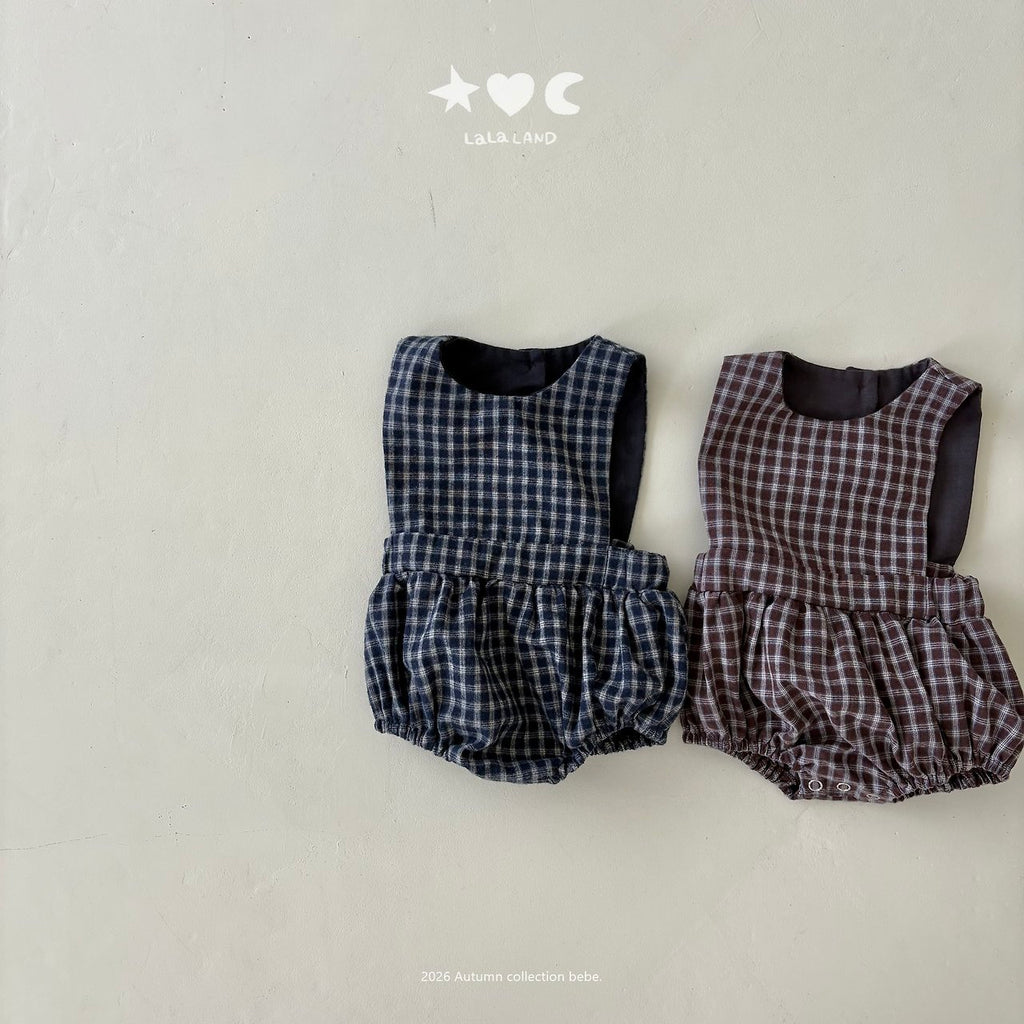 Lalaland Check Romper