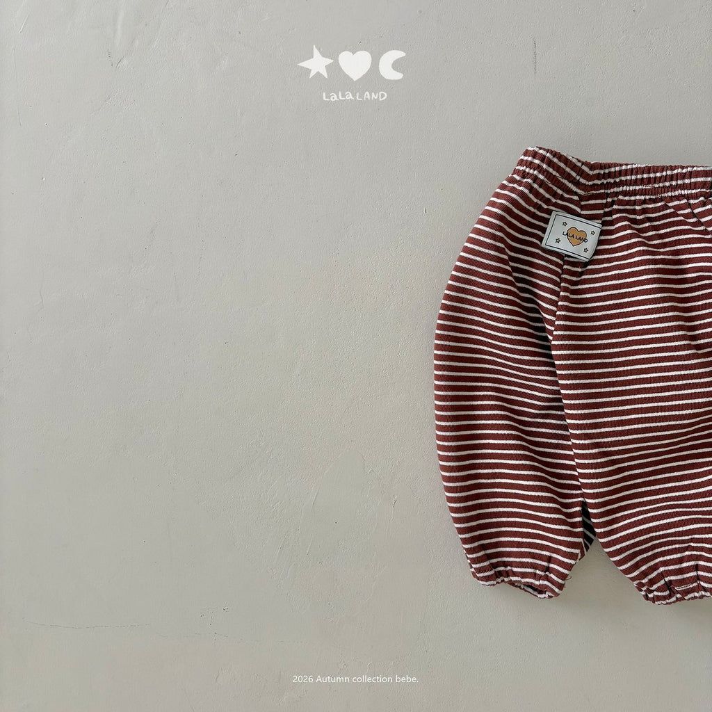 Lalaland Stripe Terry Pants