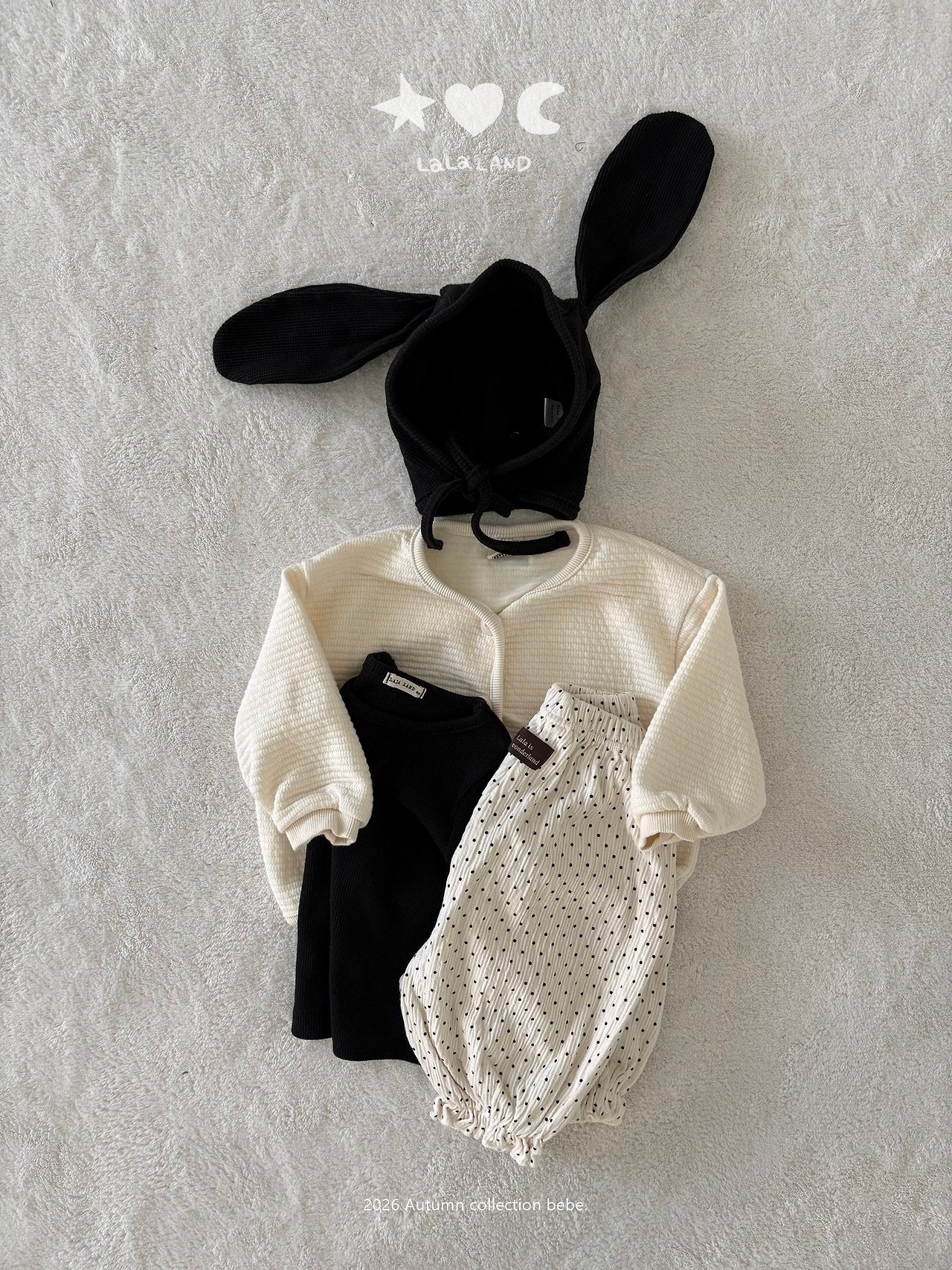 Lalaland Macaron Ribbed Tee