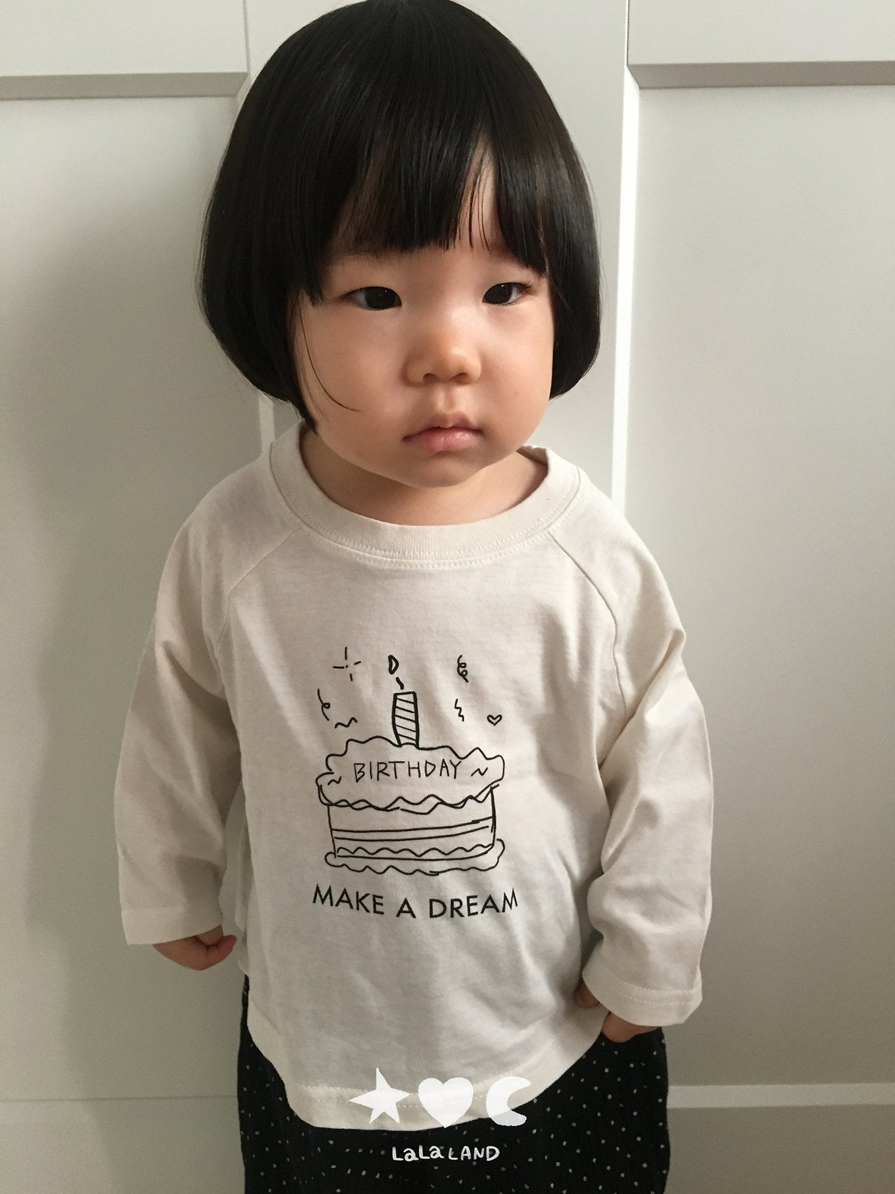 Lalaland Happy Raglan Tee