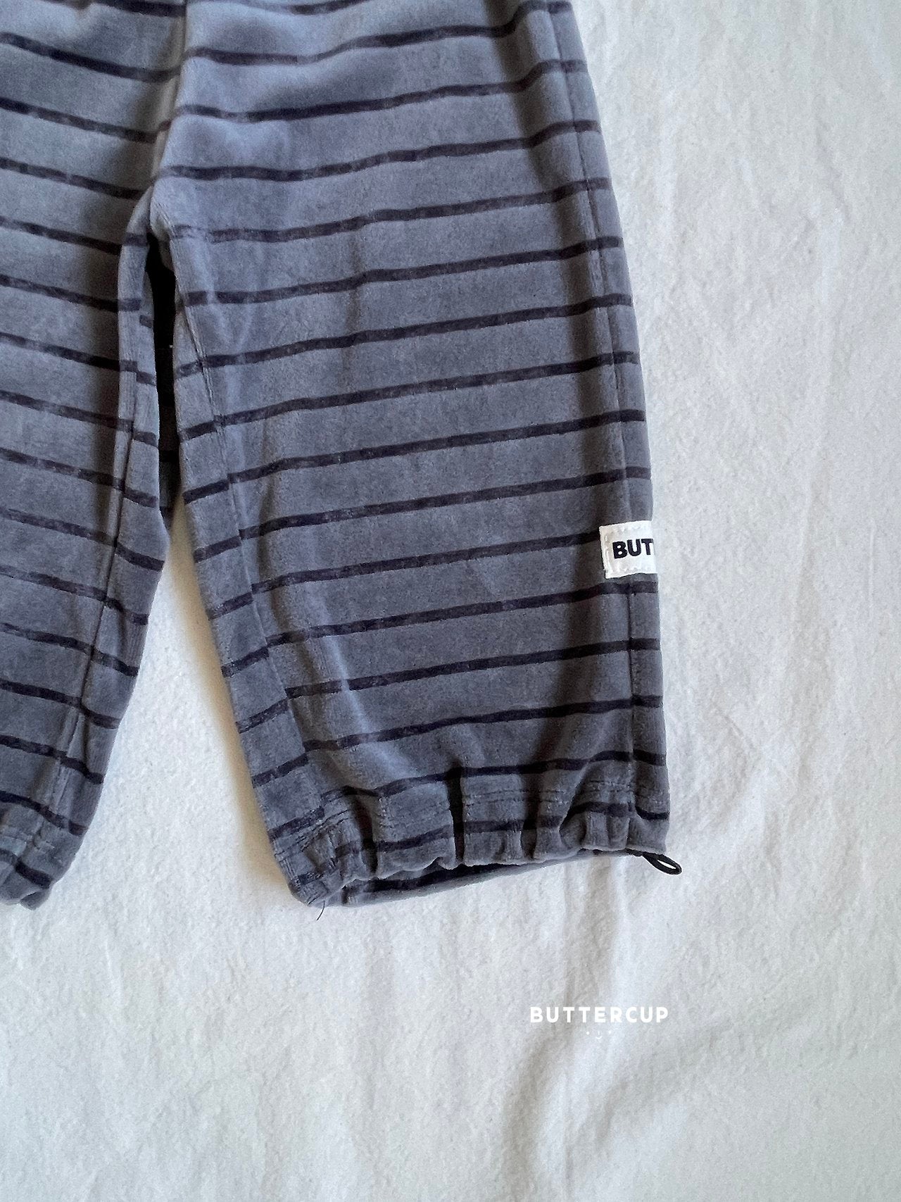 Buttercup Velour Stripe Pants