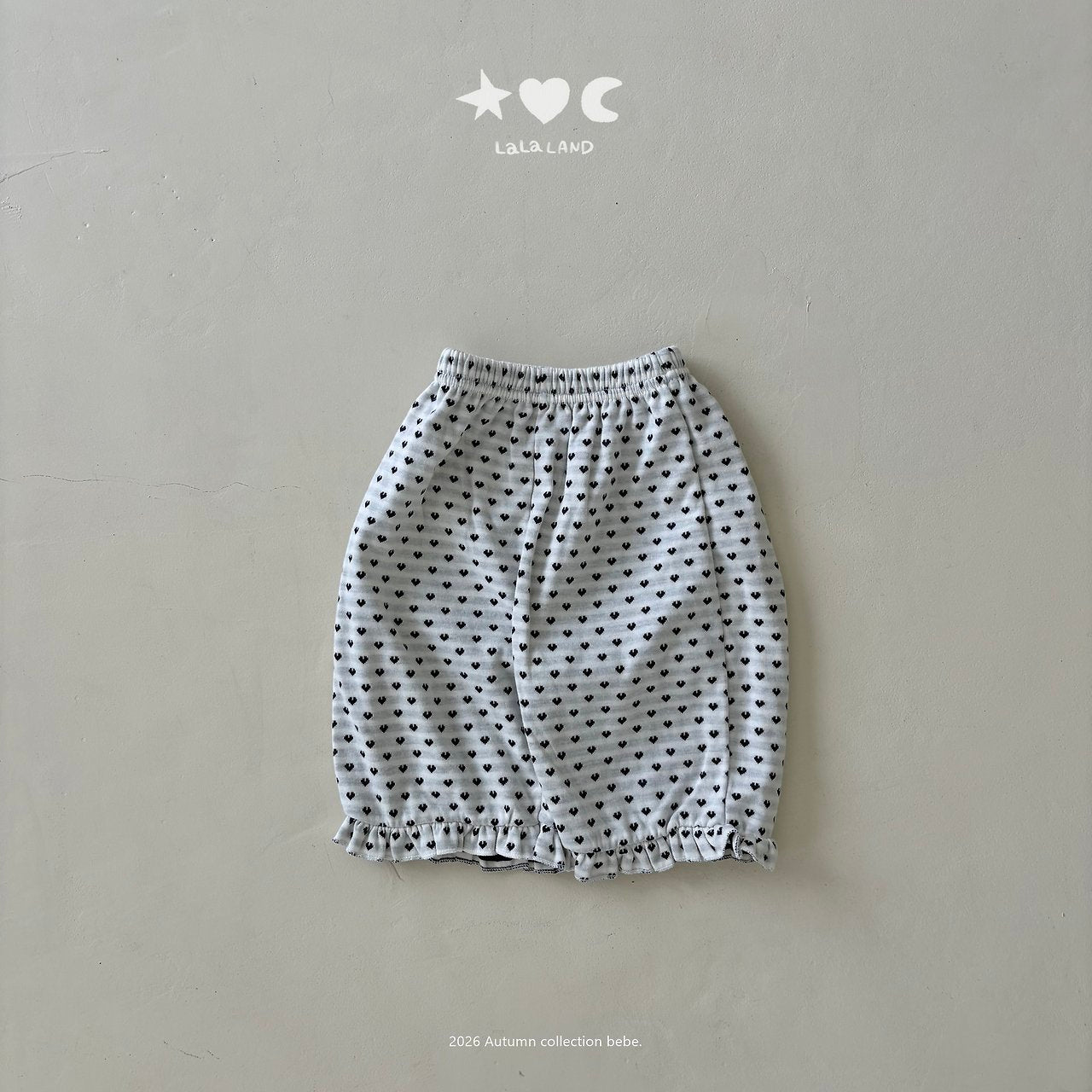 Lalaland Heart Dot Frill Pants