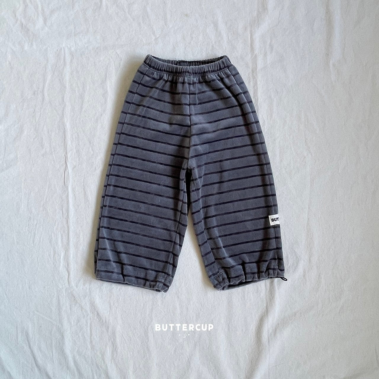 Buttercup Velour Stripe Pants