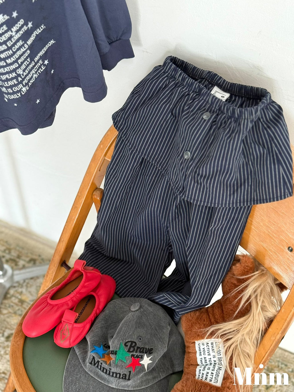 Minimal Ray Skirt Pants