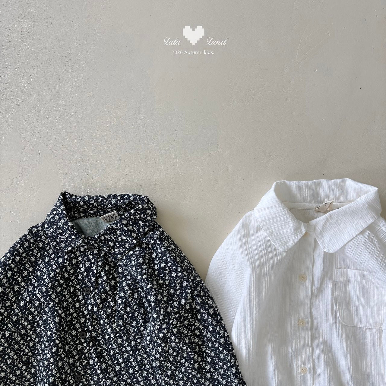 Lalaland Floral Collar Shirt