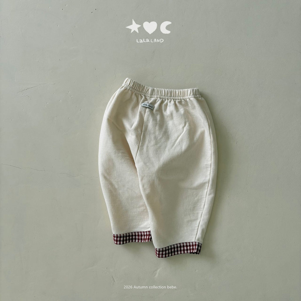 Lalaland Check Flare Pants
