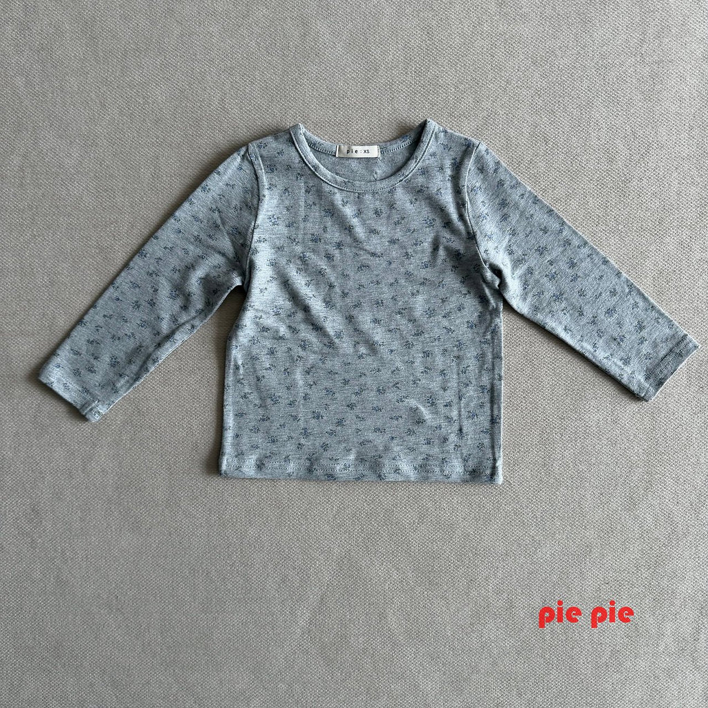 pie Flower Rib Tee
