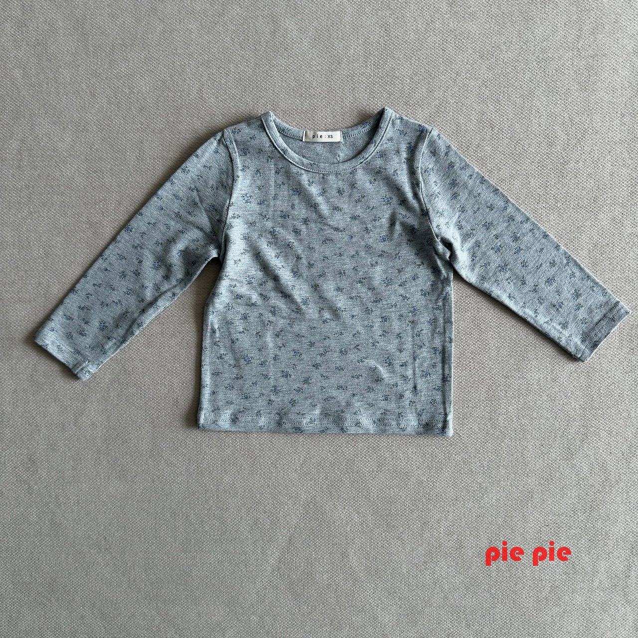 pie Flower Rib Tee