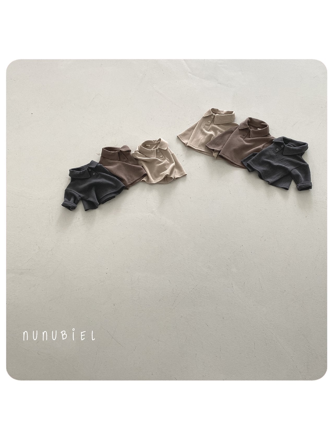 Nunu Biel Bebe Waffle Shirt 3