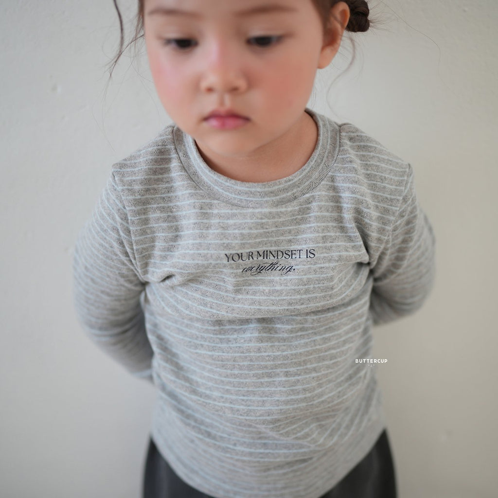 Buttercup Letter Shirring Tee