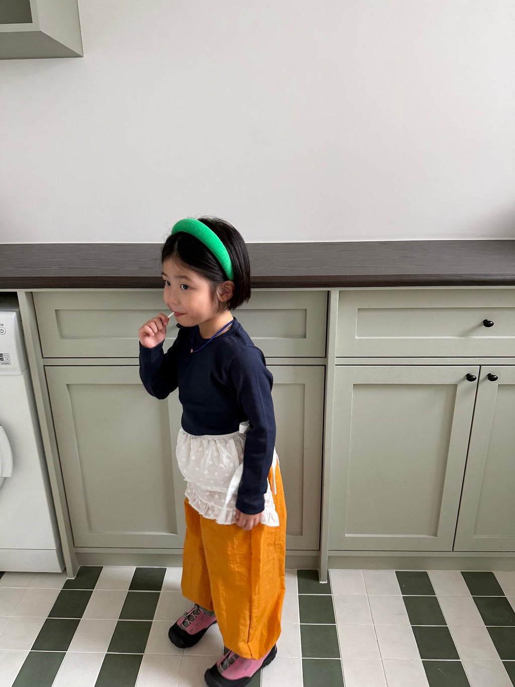 pie Baby Breath Apron Skirt