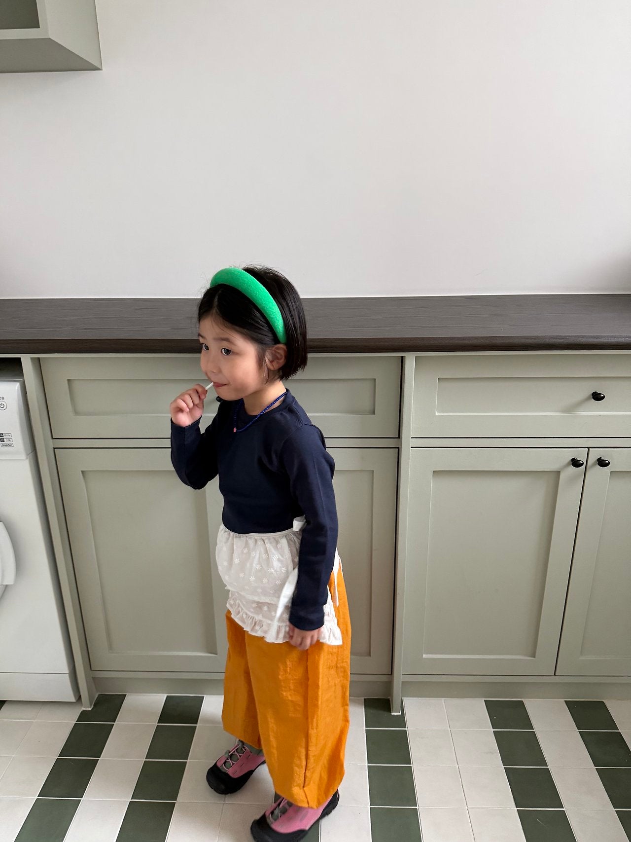 pie Baby Breath Apron Skirt