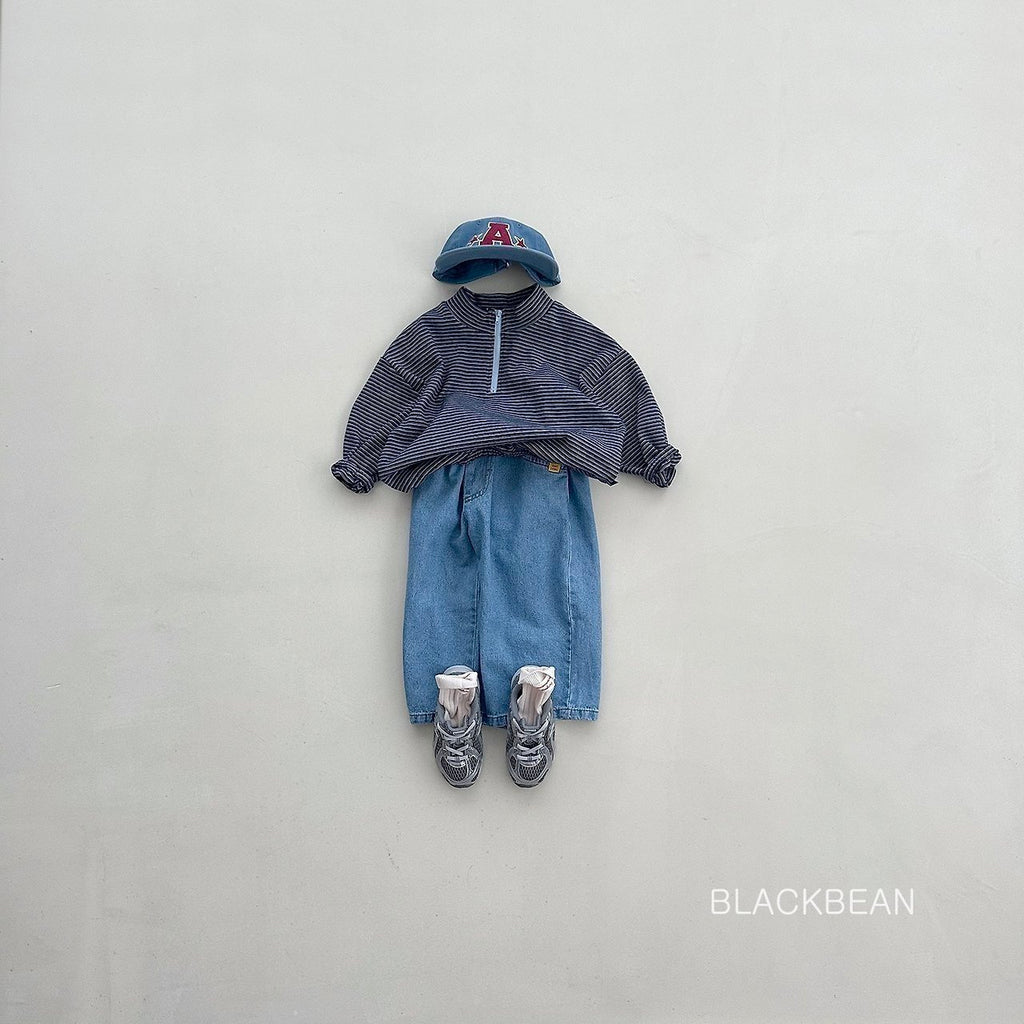 Black Bean Eco Zip-up Tee 3