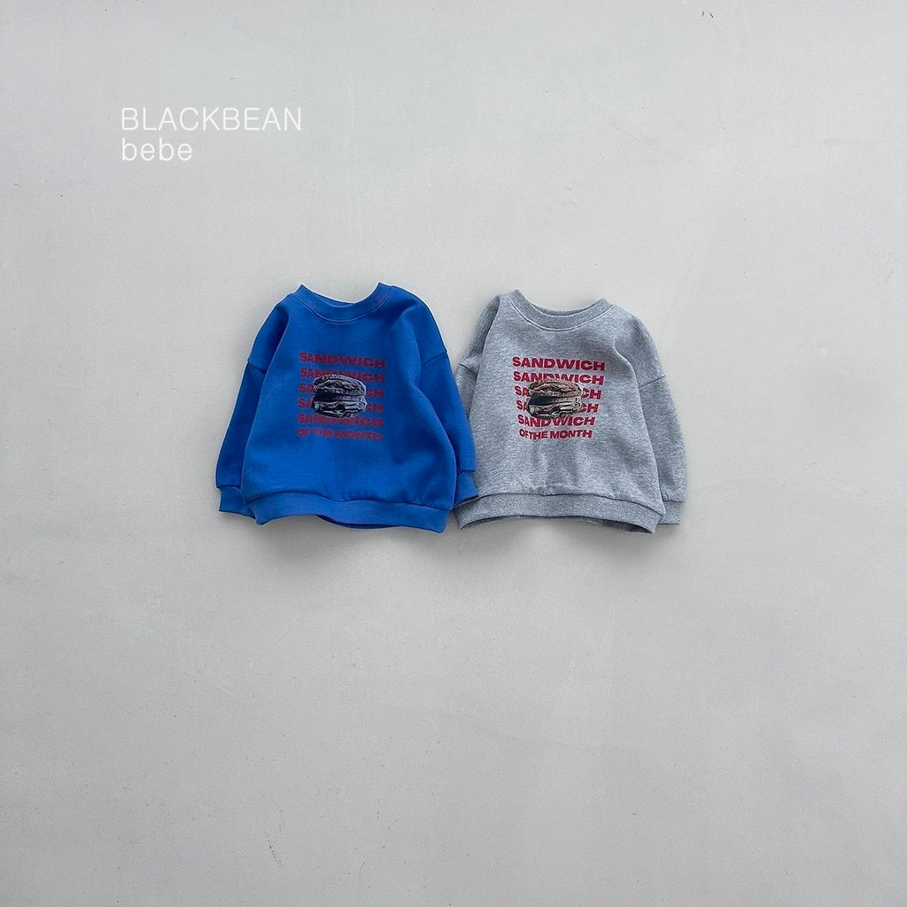 Black Bean Sandwich Bebe Sweatshirt 2
