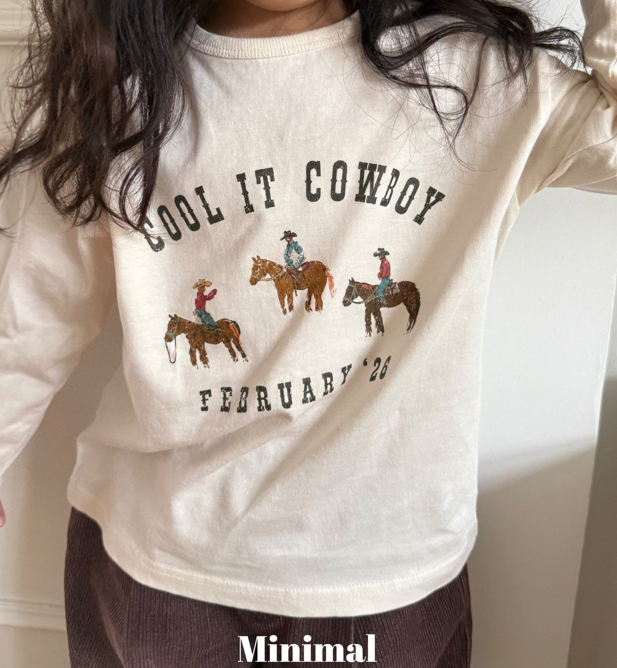 Minimal Cowboy Tee