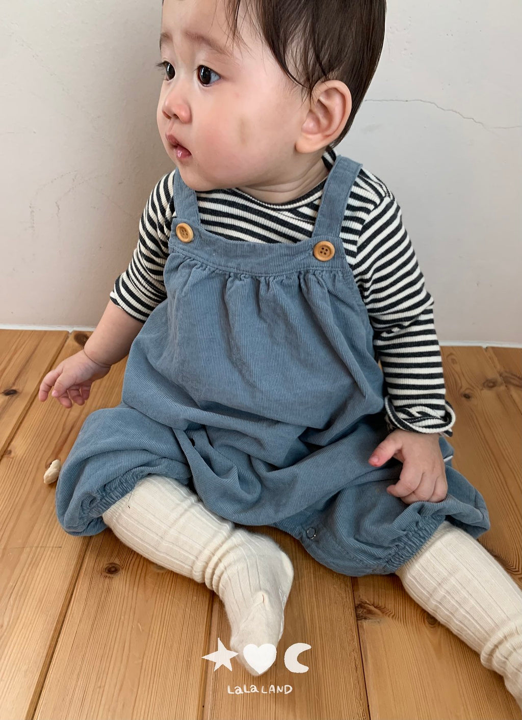Lalaland Butter Suspender Overall