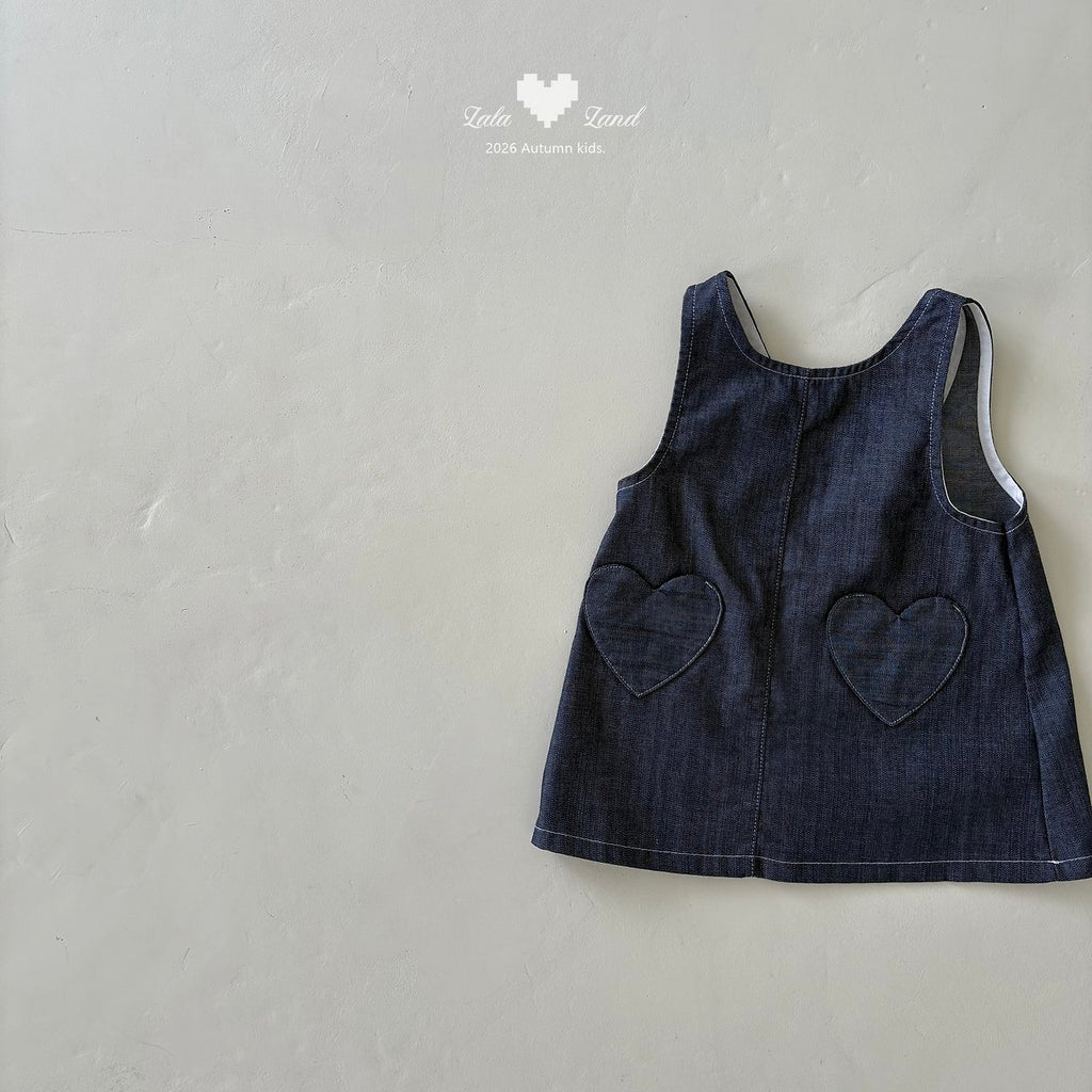 Lalaland Heart Pocket One-piece