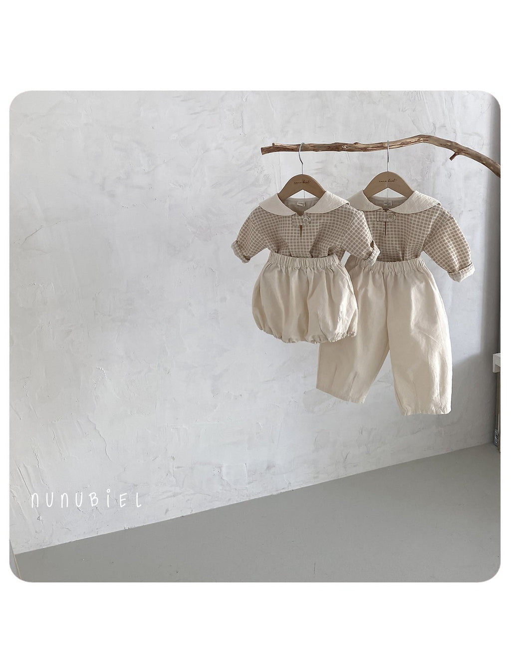 Nunu Biel Check Blouse 4