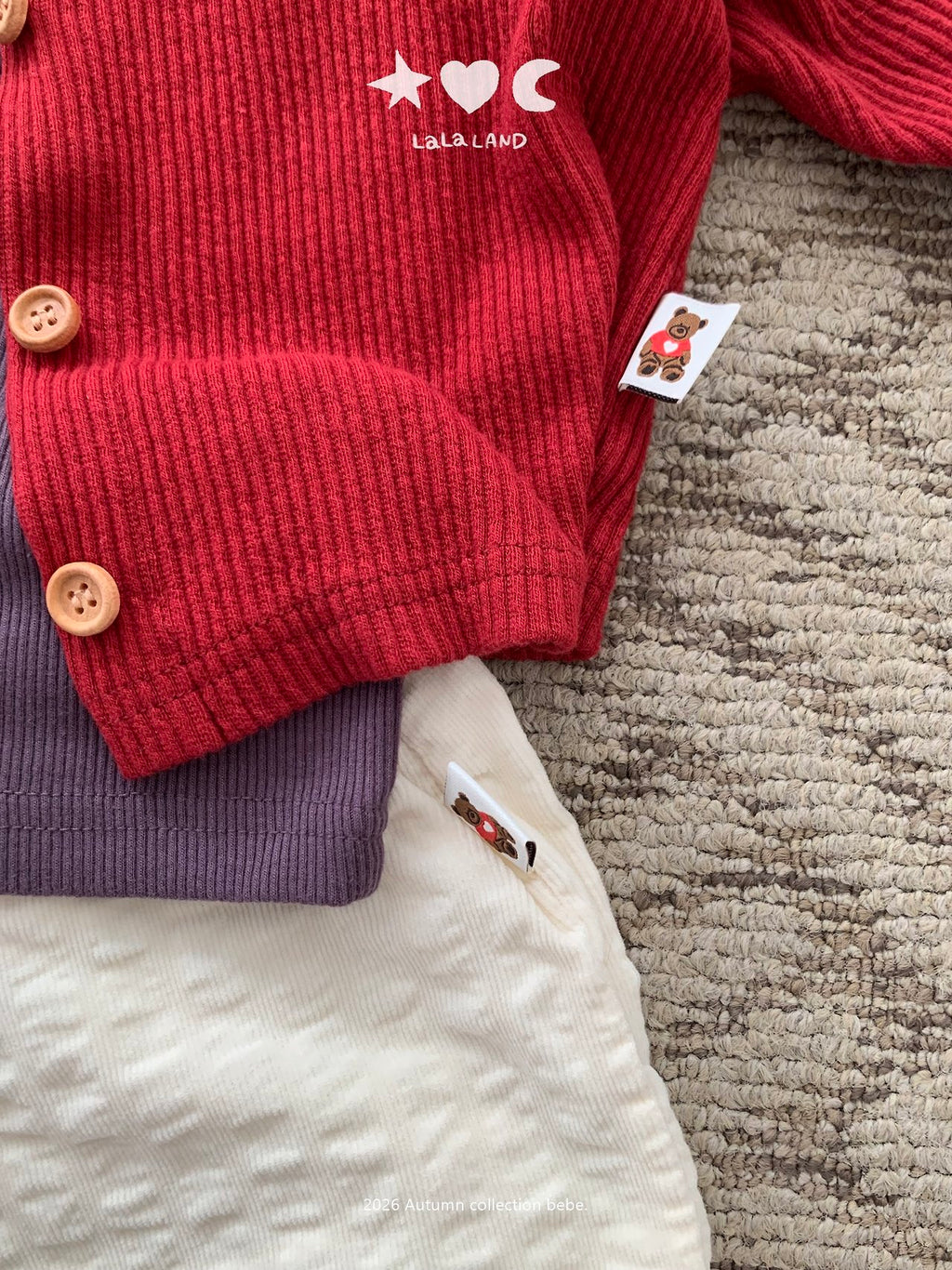 Lalaland Glam Ribbed Cardigan